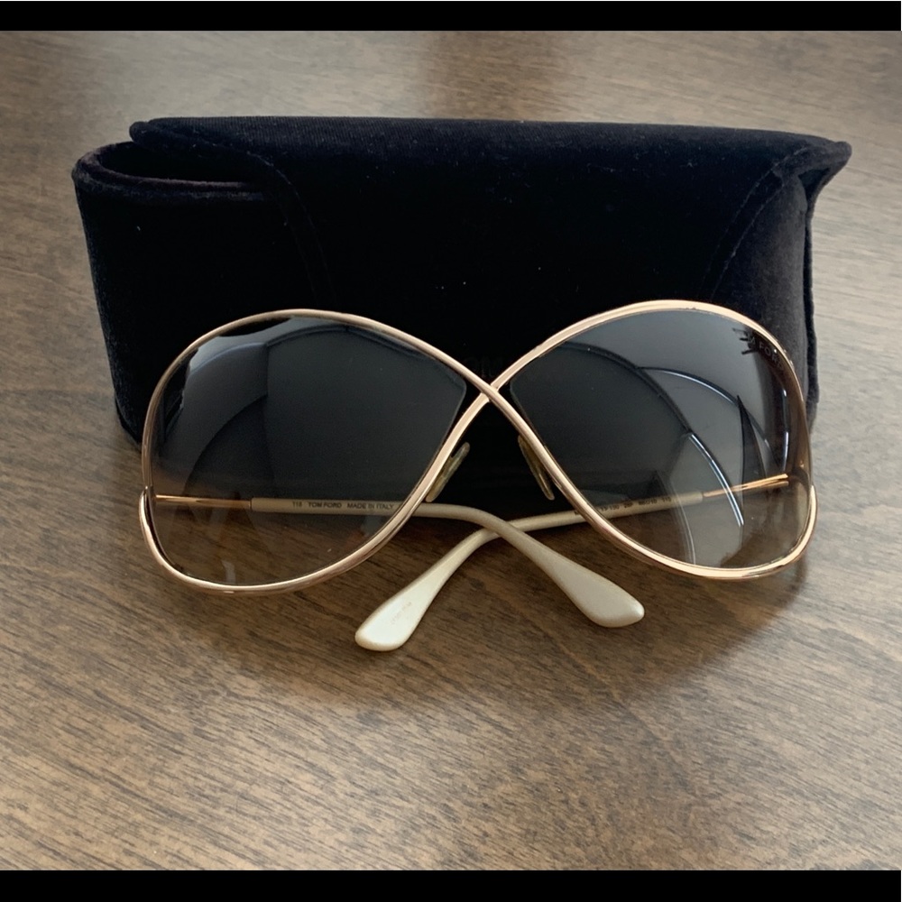 Tom Ford Miranda Rose Gold Sunglasses